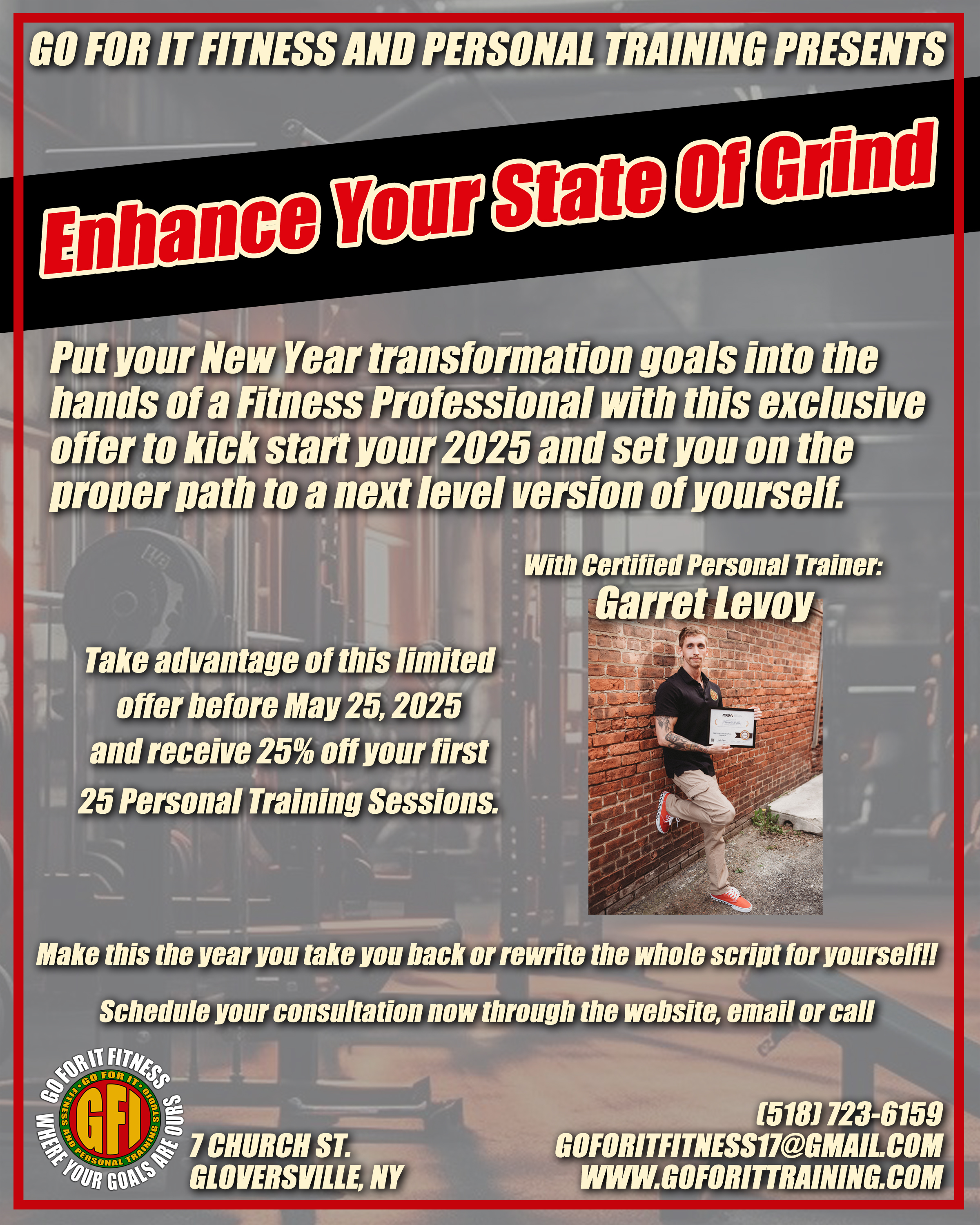 State of Grind Fitness Flyer